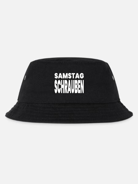 Autos - Kinder Bucket Hat - Schwarz