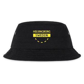 Helsingborg Sweden Patch - Kids’ Bucket Hat - black - Front