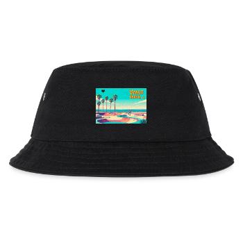 Venice Beach Retro Skater - Kids’ Bucket Hat - black - Front