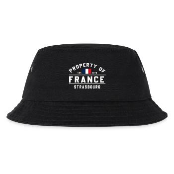 Propriété de la France Strasbourg Emblème - Bob Enfant - noir - Devant