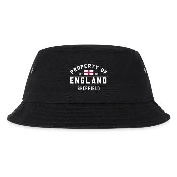 England Immobilien Sheffield Logo - Kinder Bucket Hat - Schwarz - Vorne