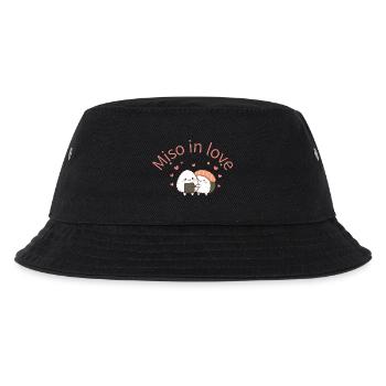 Miso in Love Sushi Hug sushi hug - Kids’ Bucket Hat - black - Front
