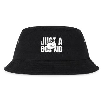 Nur ein 80er Jahre Kind - Kinder Bucket Hat - Schwarz - Vorne
