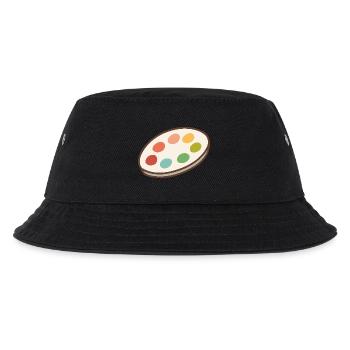 Lebendige Palette der Inspiration - Kinder Bucket Hat - Schwarz - Vorne