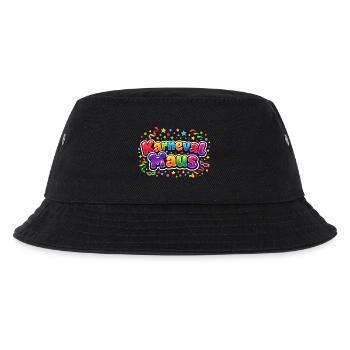 Karnevalsmaus Köln Kölner Alaaf Geschenk Lustig - Kinder Bucket Hat - Schwarz - Vorne