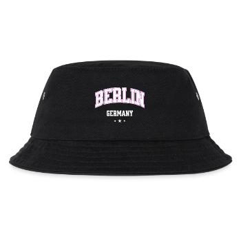 Berlin Pink Varsity Germany - Kids’ Bucket Hat - black - Front