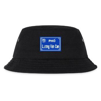Strassen Schild hanoi Vietnam  - Kinder Bucket Hat - Schwarz - Vorne