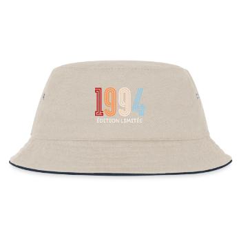 1994 édition limitée vintage - Bob Enfant - blanc cassé/bleu marine - Devant