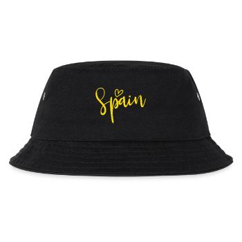 Spanien Herz Frauen Liebe Spanien - Kinder Bucket Hat - Schwarz - Vorne