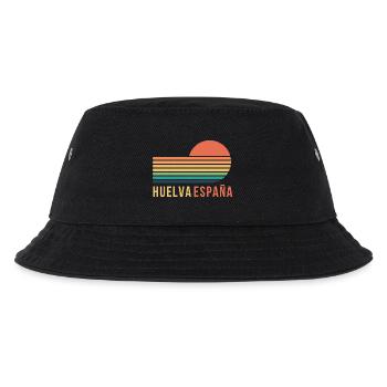 Huelva, Spanien - Kinder Bucket Hat - Schwarz - Vorne