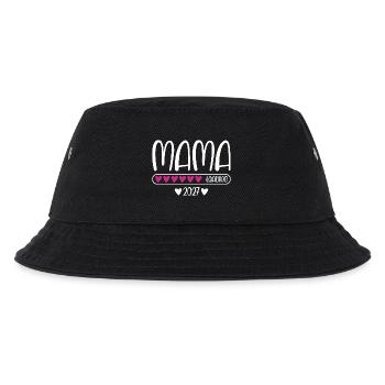Mama 2027 loading heart loading bar - Kids’ Bucket Hat - black - Front
