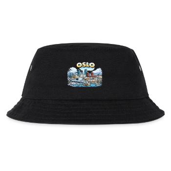 Oslo City - Kids’ Bucket Hat - black - Front