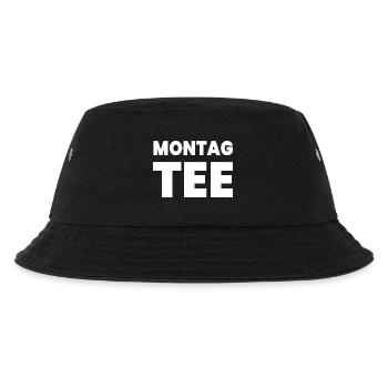 Tee - Kinder Bucket Hat - Schwarz - Vorne