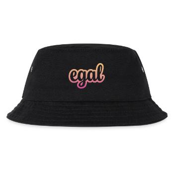 Egal - Kinder Bucket Hat - Schwarz - Vorne