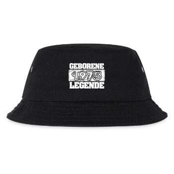 1975 - Kinder Bucket Hat - Schwarz - Vorne