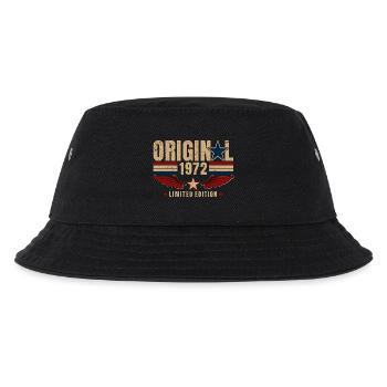 54. Geburtstag Geschenk Original Jahrgang 1972 - Kinder Bucket Hat - Schwarz - Vorne
