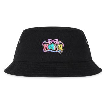 Cadeau Maman : Visuel Mama Rétro et Paillettes - Bob Enfant - noir - Devant