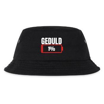 PATIENCE 1% Humorous patience limit in everyday life - Kids’ Bucket Hat - black - Front