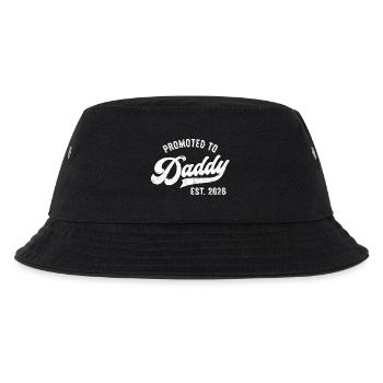 Promoted to Daddy Est. 2026 - Kids’ Bucket Hat - black - Front