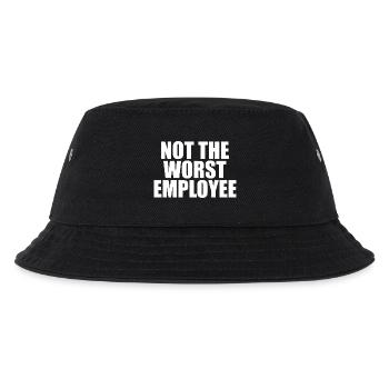 Nicht die schlechteste Mitarbeiterarbeit Sarkasmus - Kinder Bucket Hat - Schwarz - Vorne