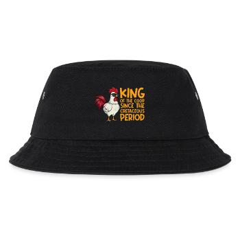 Farmer Rooster Flock Poultry Chicken - Kids’ Bucket Hat - black - Front