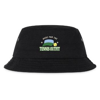 Tenniscore Tennis Club No Membership, Only - Kids’ Bucket Hat - black - Front