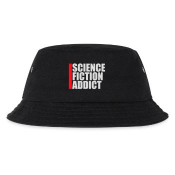 Science Fiction Addict Sci Fi Liebhaber Zitat Text - Kinder Bucket Hat - Schwarz - Vorne