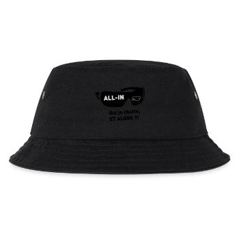 Möglichkeit - Kinder Bucket Hat - Schwarz - Vorne