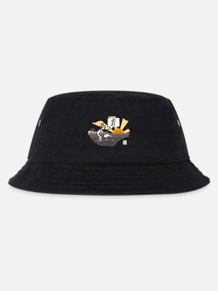 dummy plant - Kinder Bucket Hat - Schwarz