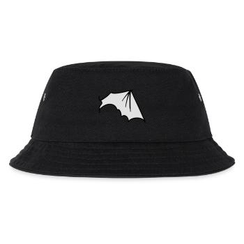 batwing_right - Kids’ Bucket Hat - black - Front
