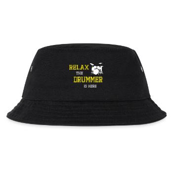 Relax Drummer - Kids’ Bucket Hat - black - Front