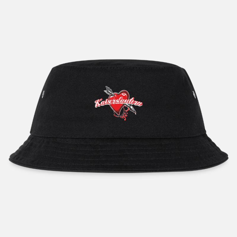 Kaiserslautern - Kinder Bucket Hat - Schwarz