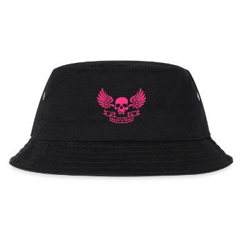 rocknroll_skull_1c - Kinder Bucket Hat - Schwarz - Vorne