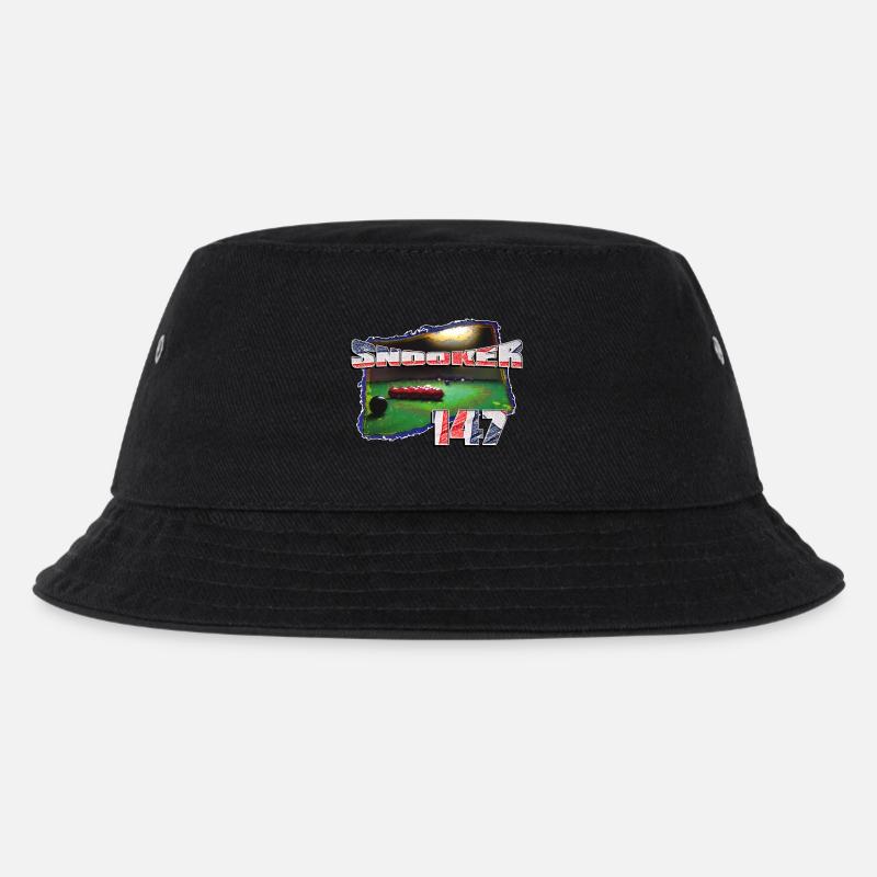 SNOOKER 147 - Kinder Bucket Hat - Schwarz
