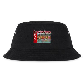 I love Portofino. Italy. - Kids’ Bucket Hat - black - Front