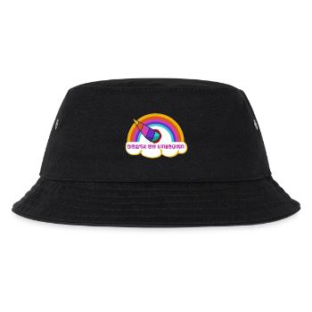Death by unicorn - Kinder Bucket Hat - Schwarz - Vorne