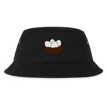 nest - Kids’ Bucket Hat - black - Front