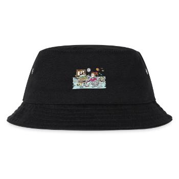 Climbing is a passion - Kletter T-Shirt - Kinder Bucket Hat - Schwarz - Vorne