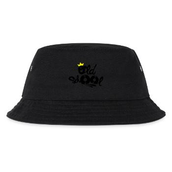 Old school - Kinder Bucket Hat - Schwarz - Vorne