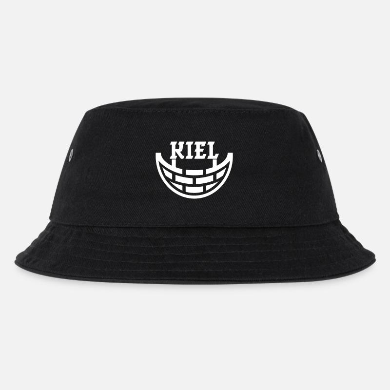 Kiel - Kinder Bucket Hat - Schwarz