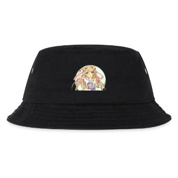 Manga - Kinder Bucket Hat - Schwarz - Vorne