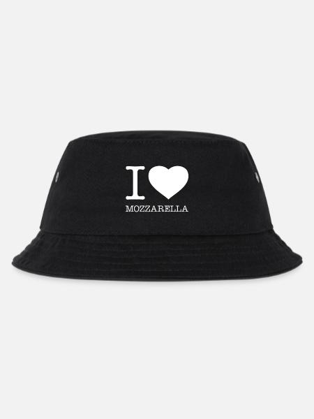 J’ADORE LA MOZZARELLA - Bob Enfant - noir