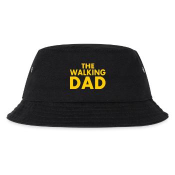 The walking dad - Kinder Bucket Hat - Schwarz - Vorne
