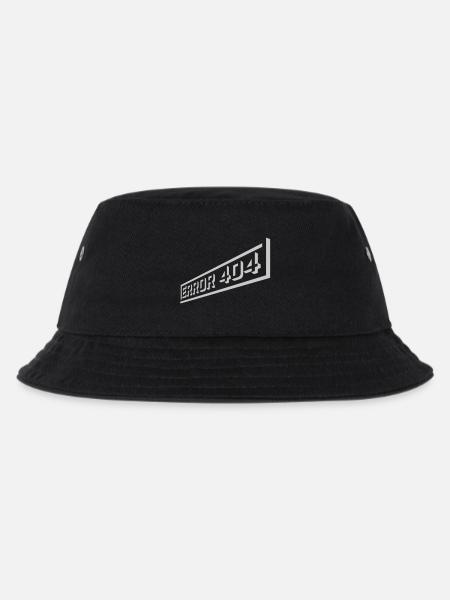 Netzwerk verloren Error 404 - Kinder Bucket Hat - Schwarz