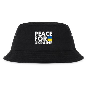 Ukraine - Kinder Bucket Hat - Schwarz - Vorne