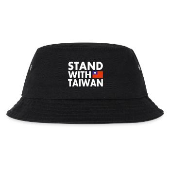 Stand with taiwan - Kids’ Bucket Hat - black - Front