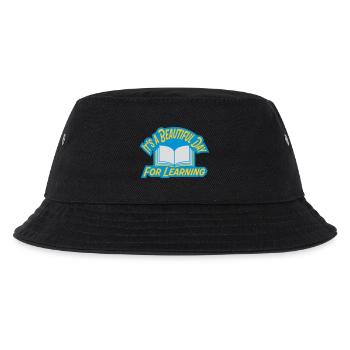 beautiful day for learning - Kids’ Bucket Hat - black - Front