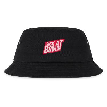 I suck at bowling - Kinder Bucket Hat - Schwarz - Vorne