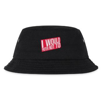I prefer not to - Kids’ Bucket Hat - black - Front