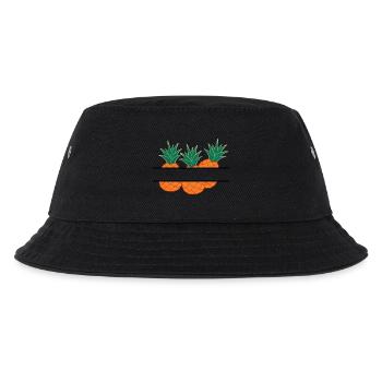 Anananas bannière orange ananas - Bob Enfant - noir - Devant